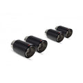 SCORPION EXHAUSTS - REPLACEMENT CARBON ASCARI TIPS FOR SCORPION EXHAUST - QUAD (X4) 100MM