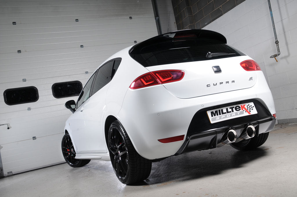 Milltek Sport - Seat Leon MK2 Cupra R 2.0 TSI - Exhaust System (Multiple Options)