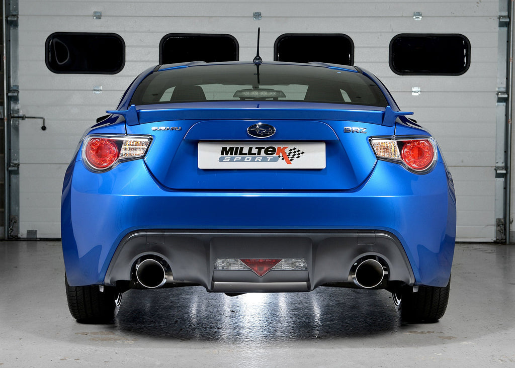 Milltek Sport - Subaru BRZ 2.0 - Secondary Cat-back Exhaust (Multiple Options)