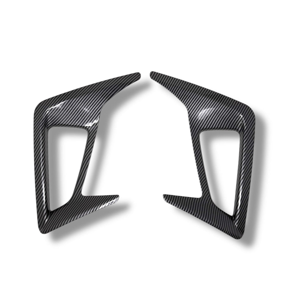 Carbon Fibre Look Rear Bumper Reflector Surround for MK4 / MK4.5 Focus | CEUK