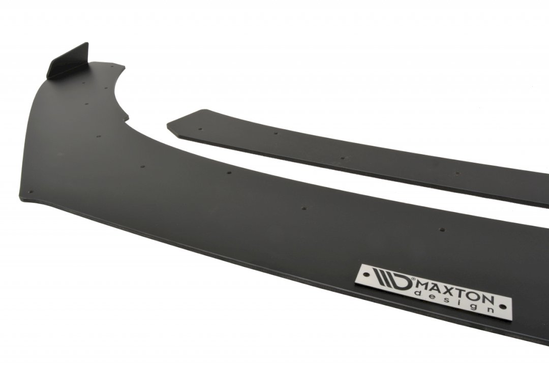 Maxton Design - Front Racing Splitter (with wings) Volkswagen Polo GTI Mk5 Facelift (2015-2017)