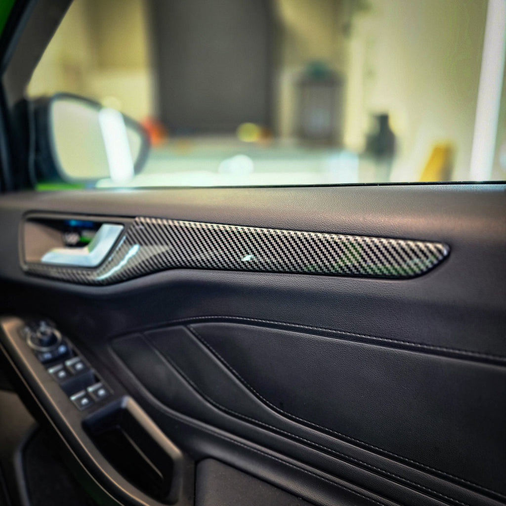 Carbon Fibre Look Door Card Trim Cover for MK4 / MK4.5 Focus | CEUK