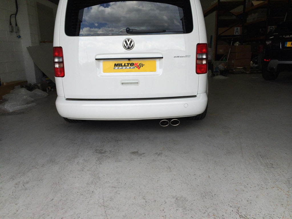 Milltek Sport - DPF Back Exhaust (Multiple Options) VW Caddy MK3 / MK4 2.0 TDi