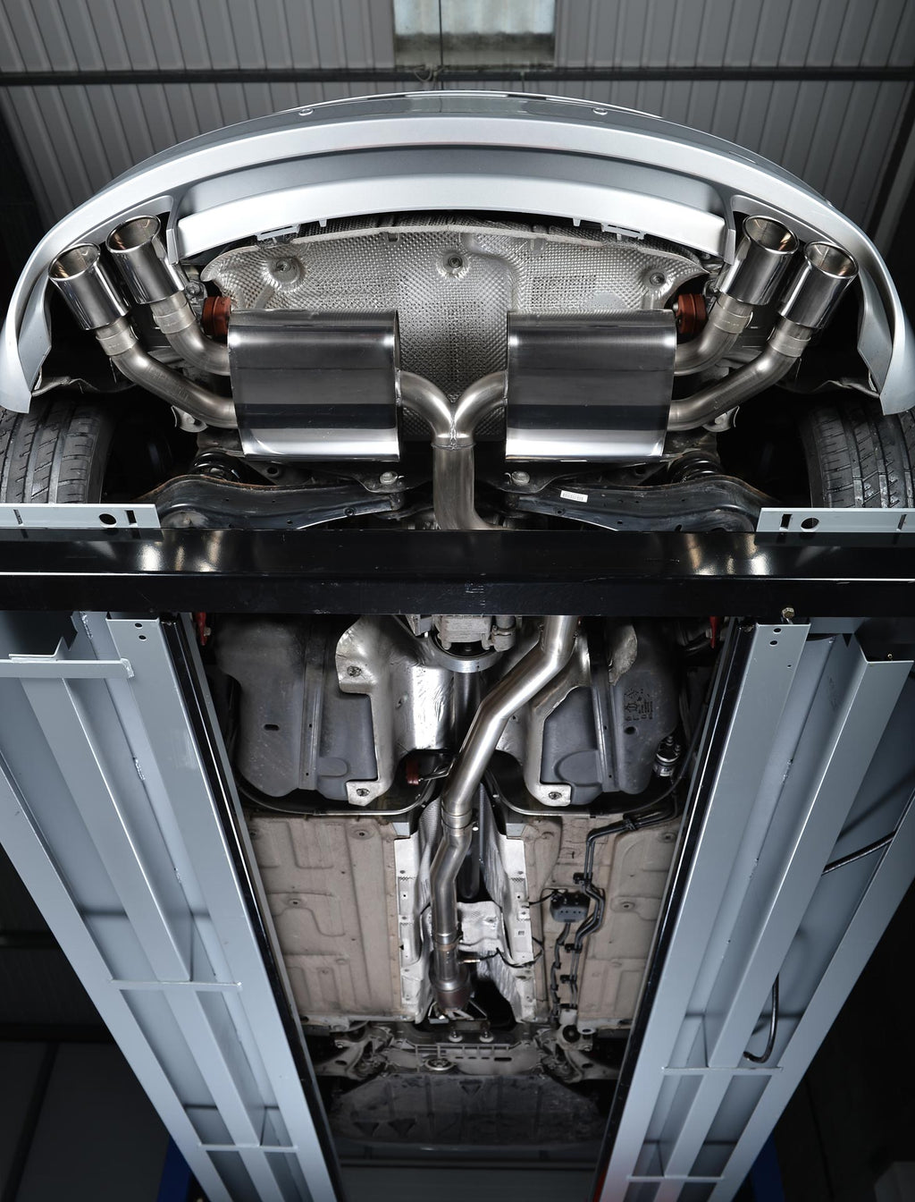 Milltek Cat Back Exhaust (Resonated or None Resonated) Audi TTS MK2