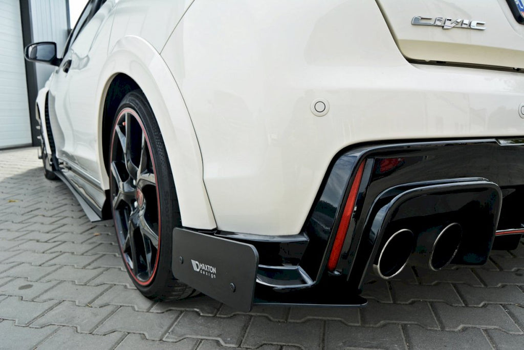 Maxton Design - RACING REAR SIDE SPLITTERS HONDA CIVIC IX TYPE R (2015-2017)