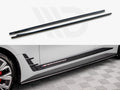 Maxton Design - SIDE SKIRTS DIFFUSERS V.2 BMW I4 M-PACK G26