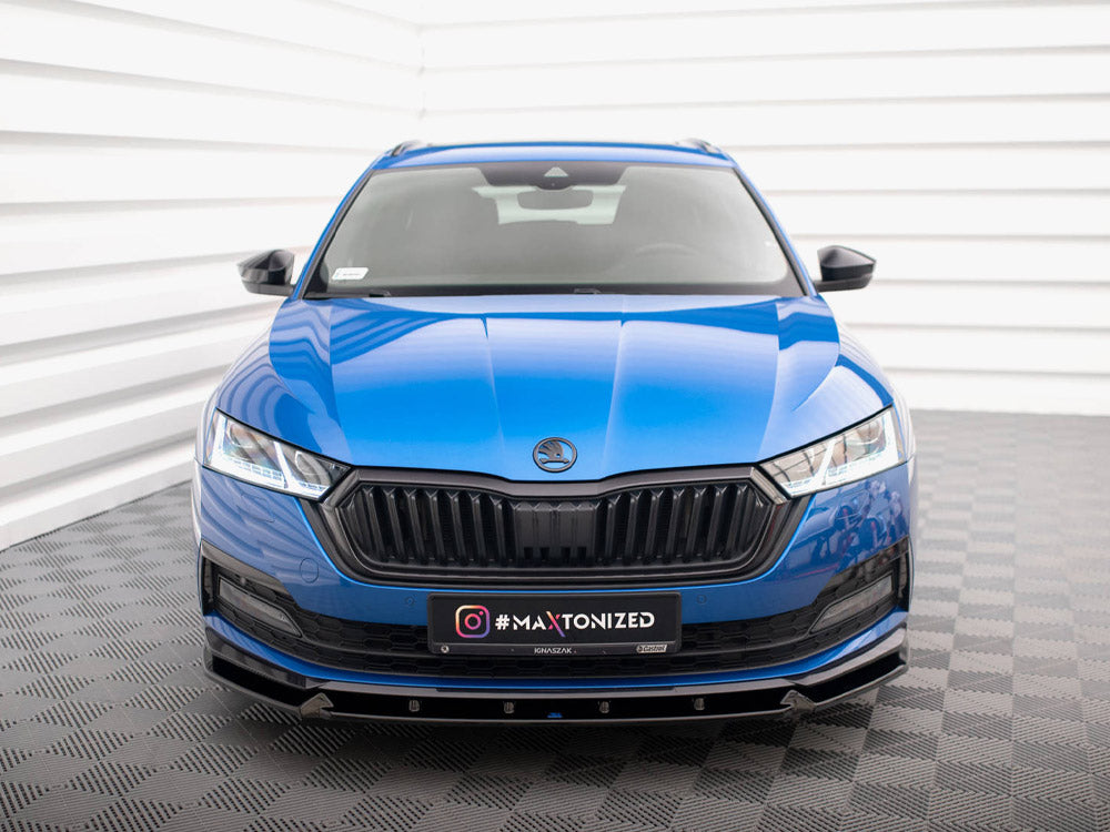 Maxton Design - FRONT SPLITTER V.1 SKODA OCTAVIA SPORTLINE MK4