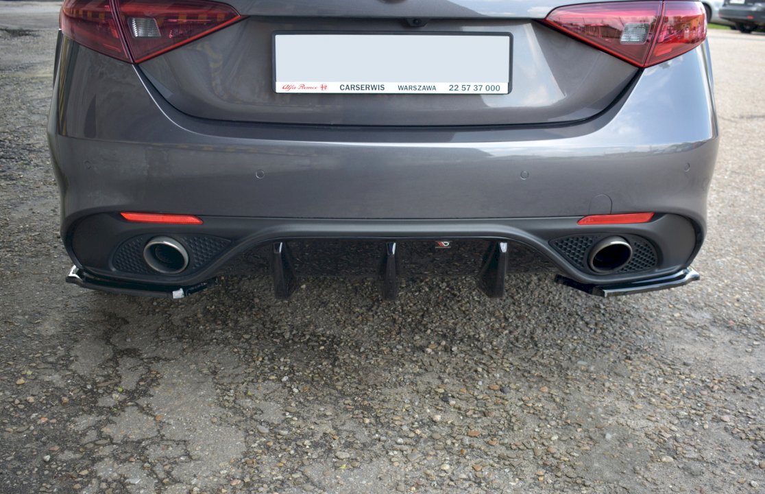 Maxton Design - REAR DIFFUSER ALFA ROMEO GIULIA VELOCE (2015-2019)