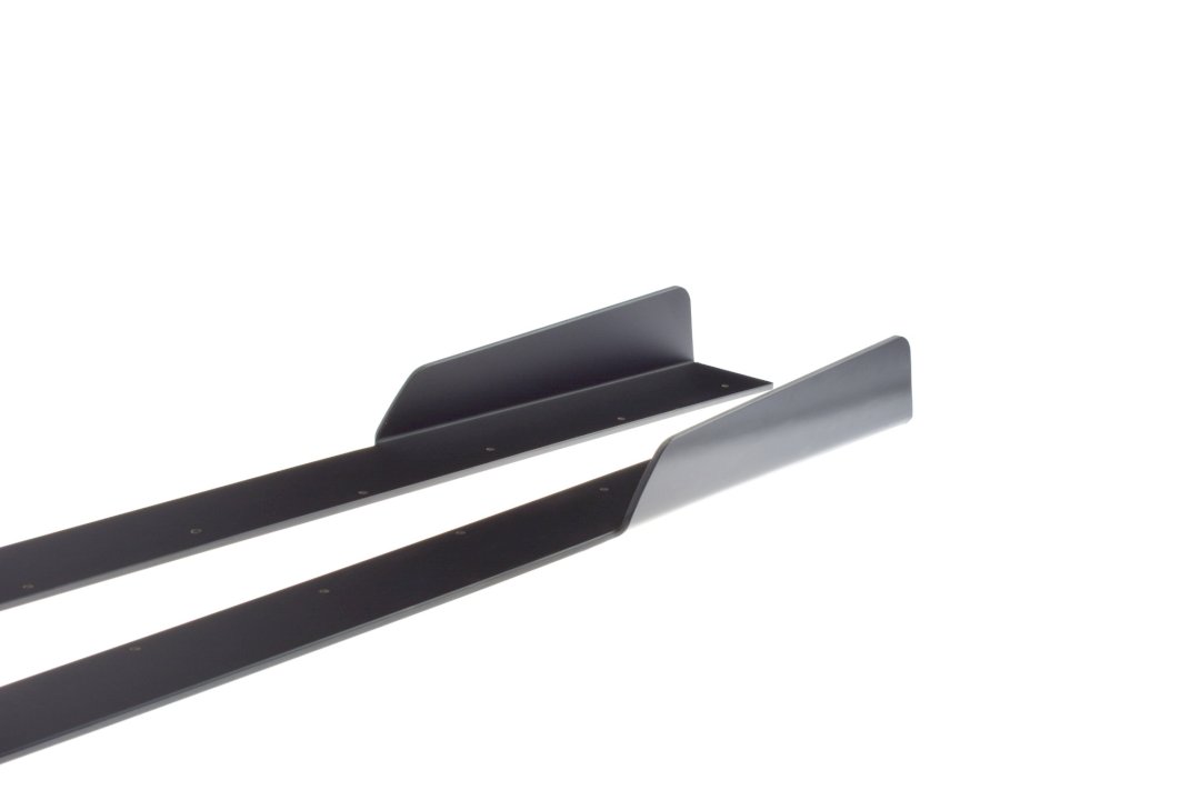 Maxton Design - RACING SIDE SKIRTS DIFFUSERS V.2 AUDI RS3 8V FACELIFT SPORTBACK (2017-20)