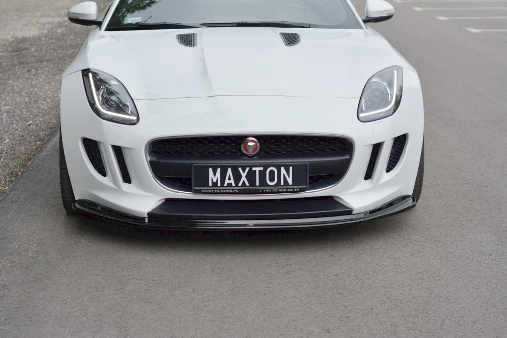 Maxton Design - FRONT SPLITTER V.1 JAGUAR F TYPE (2013-16)