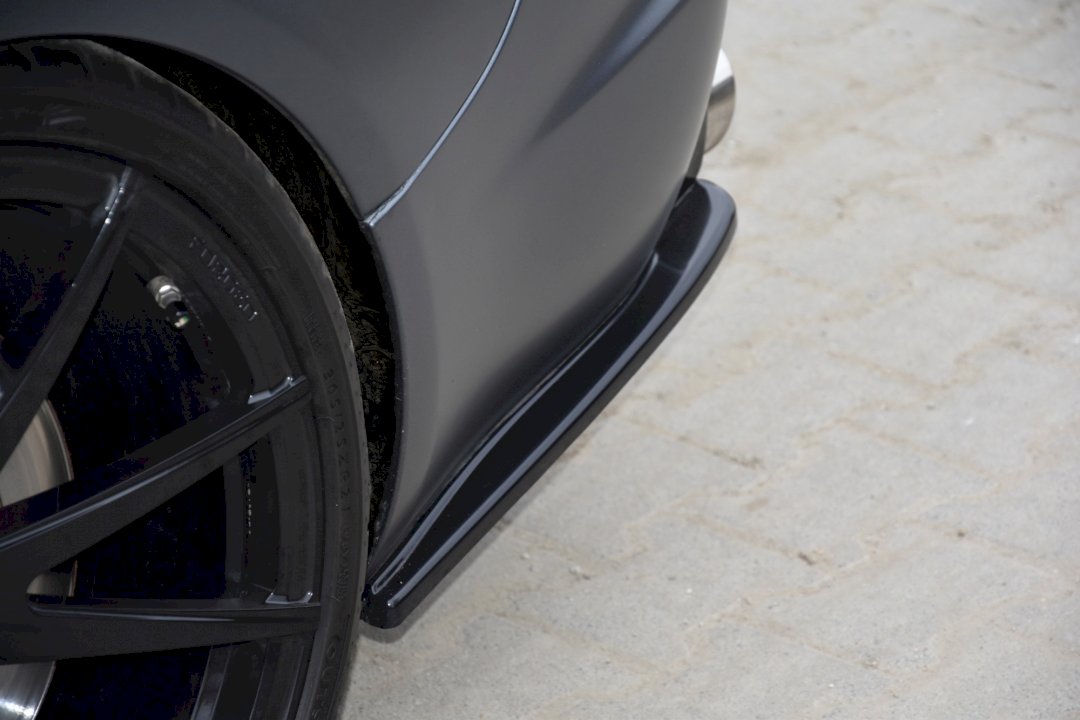 Maxton Design - REAR SIDE SPLITTERS JAGUAR XF- R (2007-2011)
