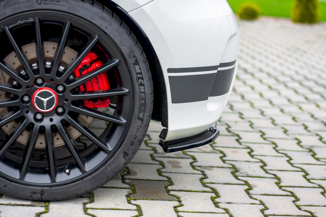 Maxton Design - REAR SIDE SPLITTERS MERCEDES A45 AMG W176 (2013-2015)