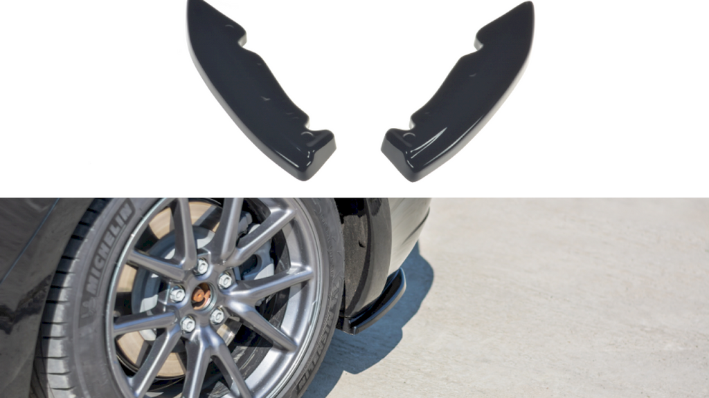 Maxton Design - REAR SIDE SPLITTERS TESLA MODEL 3 (2017-2023)