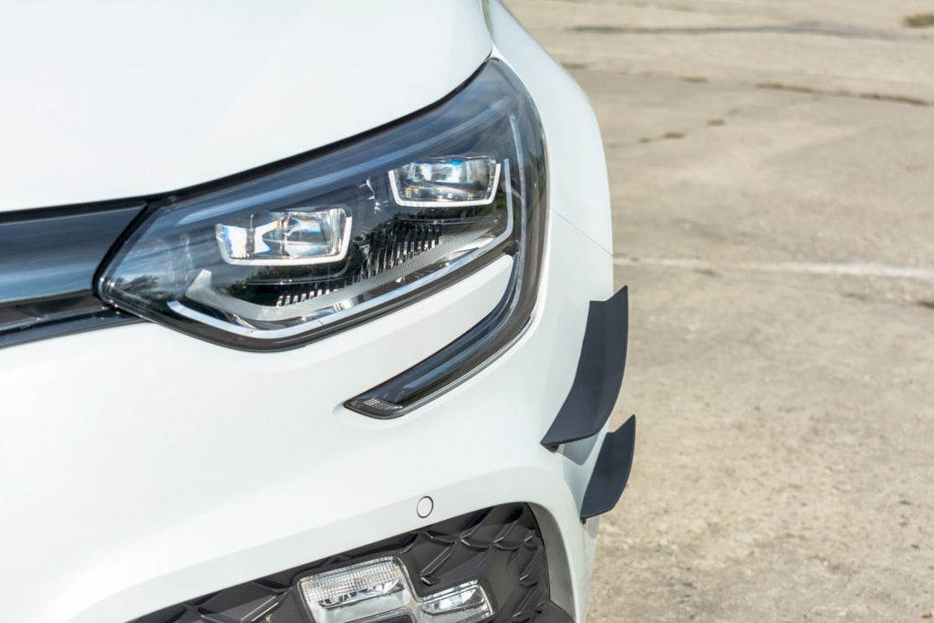 Maxton Design - FRONT BUMPER WINGS (CANARDS) RENAULT MEGANE RS MK4