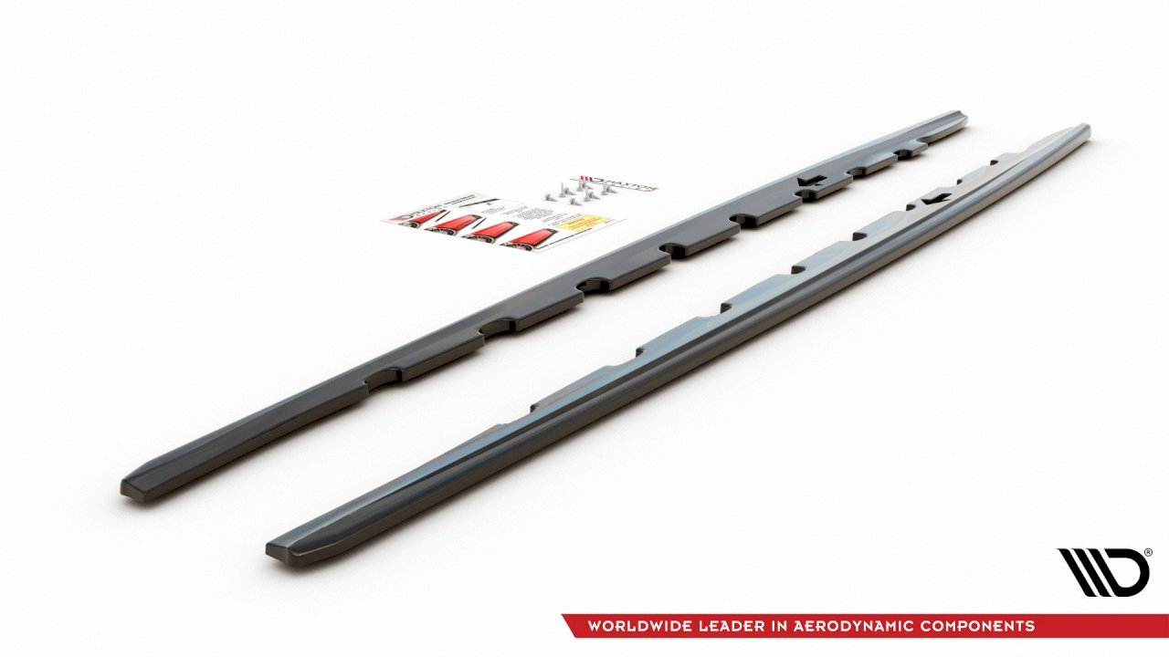 Maxton Design - SIDE SKIRTS DIFFUSERS V.1 BMW 1 F40 M-SPORT / M135I