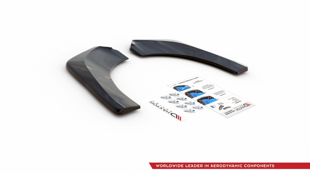 Maxton Design - REAR SIDE SPLITTERS SKODA KODIAQ SPORTLINE (2017-)