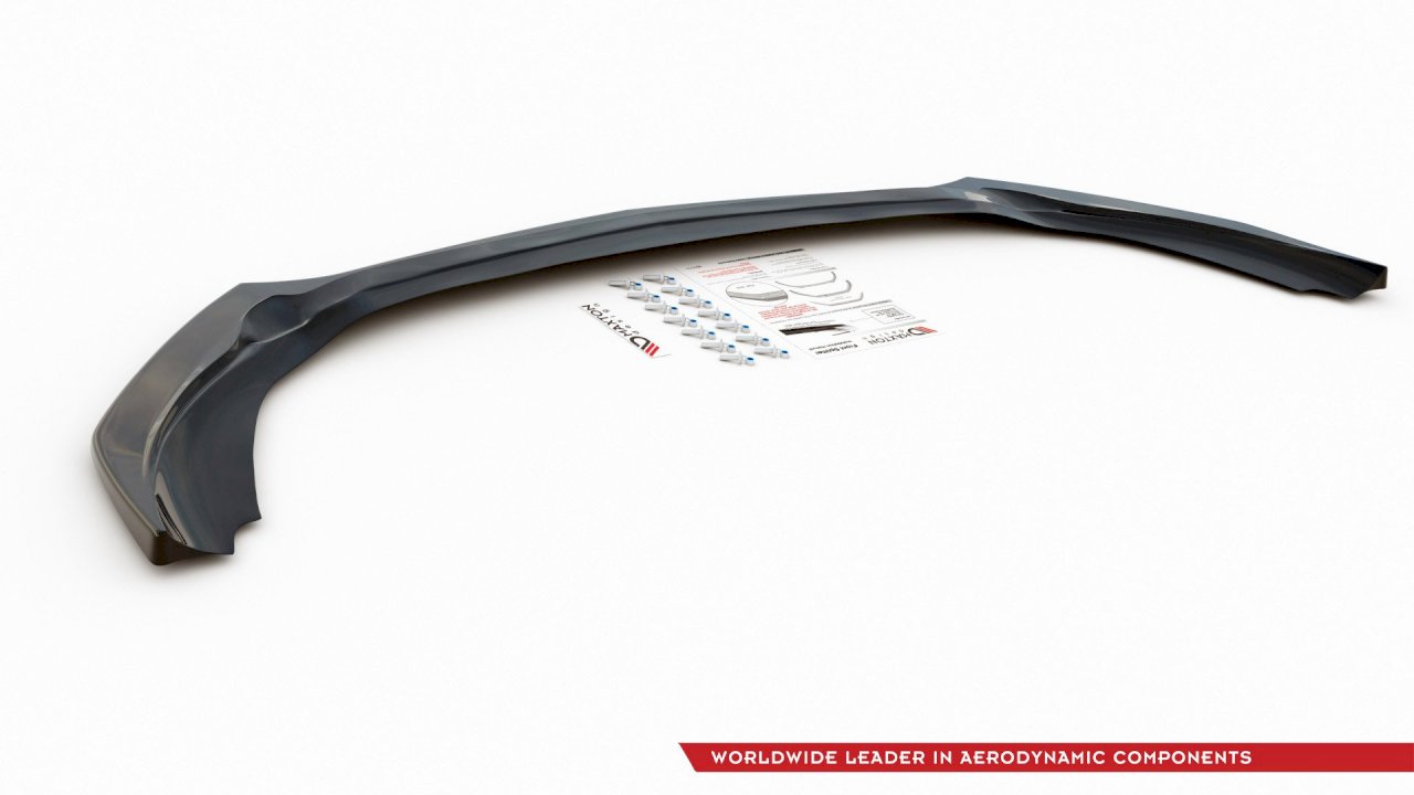 Maxton Design - FRONT SPLITTER V.2 MERCEDES A35 AMG PREMIUM + W177 (2018-)