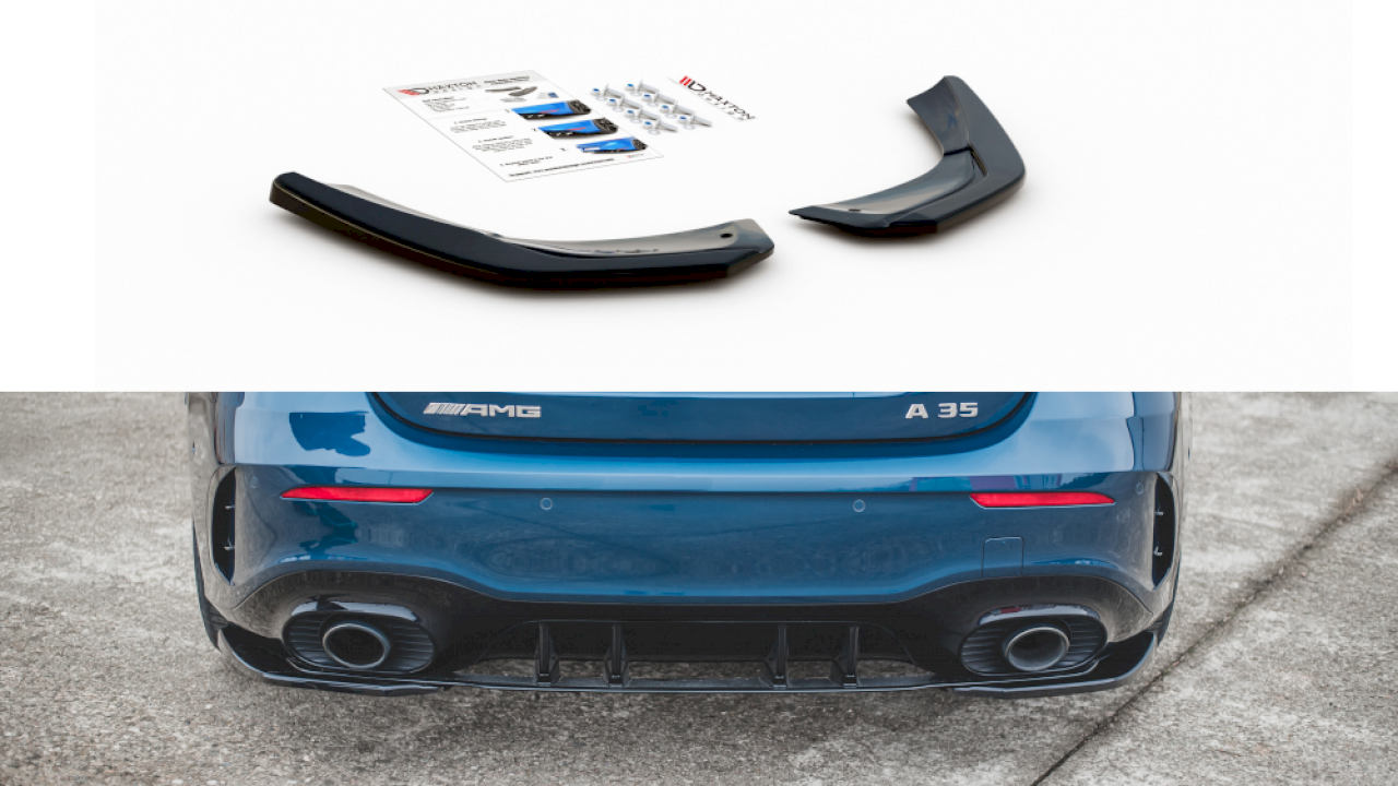 Maxton Design - REAR SIDE DIFFUSERS MERCEDES BENZ A35 AMG W177