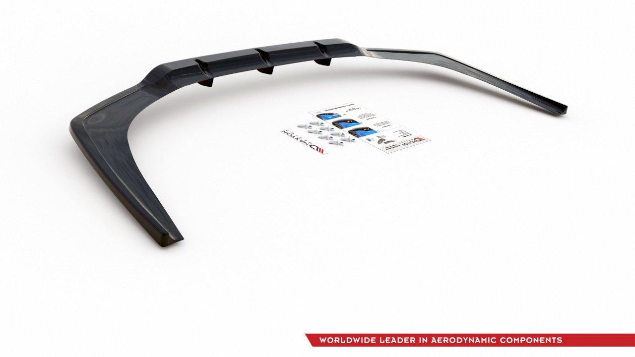 Maxton Design - CENTRAL REAR SPLITTER (WITH VERTICAL BARS) BMW M850I G15 (2018-)