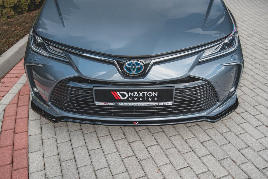 Maxton Design - FRONT SPLITTER TOYOTA COROLLA MK12 SEDAN (2019-2023)