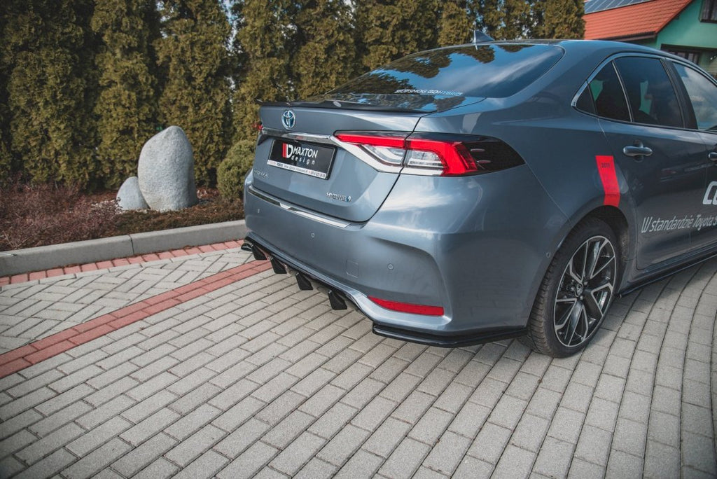 Maxton Design - REAR SIDE SPLITTERS TOYOTA COROLLA MK12 SEDAN (2019-2023)