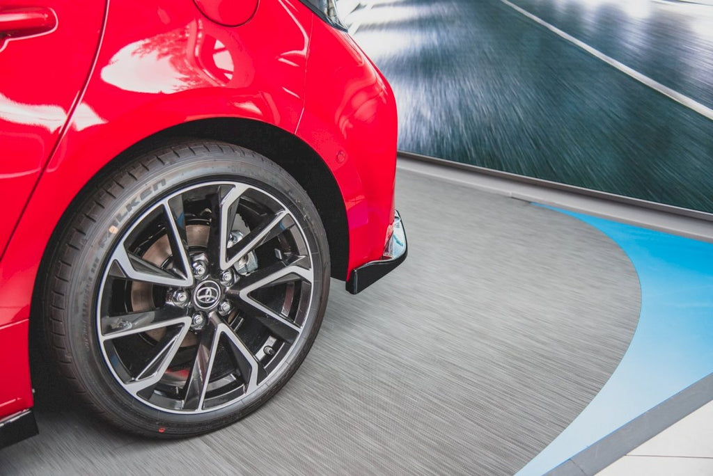 Maxton Design - REAR SIDE SPLITTERS TOYOTA COROLLA MK12 HATCHBACK (2019-2023)