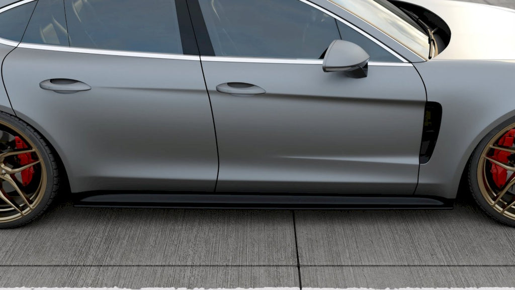 Maxton Design - SIDE SKIRT DIFFUSERS PORSCHE PANAMERA TURBO/ GTS 971