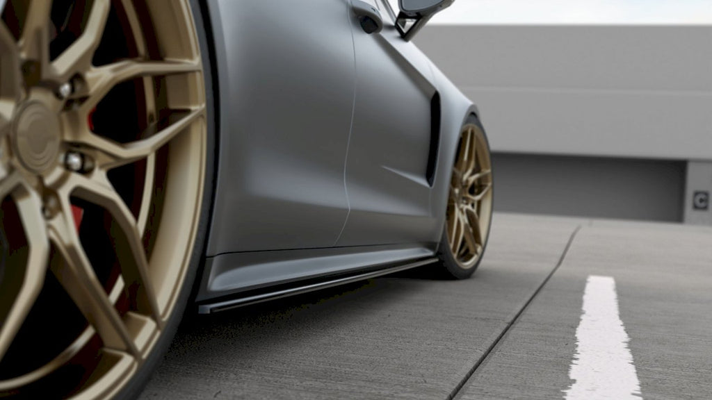 Maxton Design - SIDE SKIRT DIFFUSERS PORSCHE PANAMERA TURBO/ GTS 971