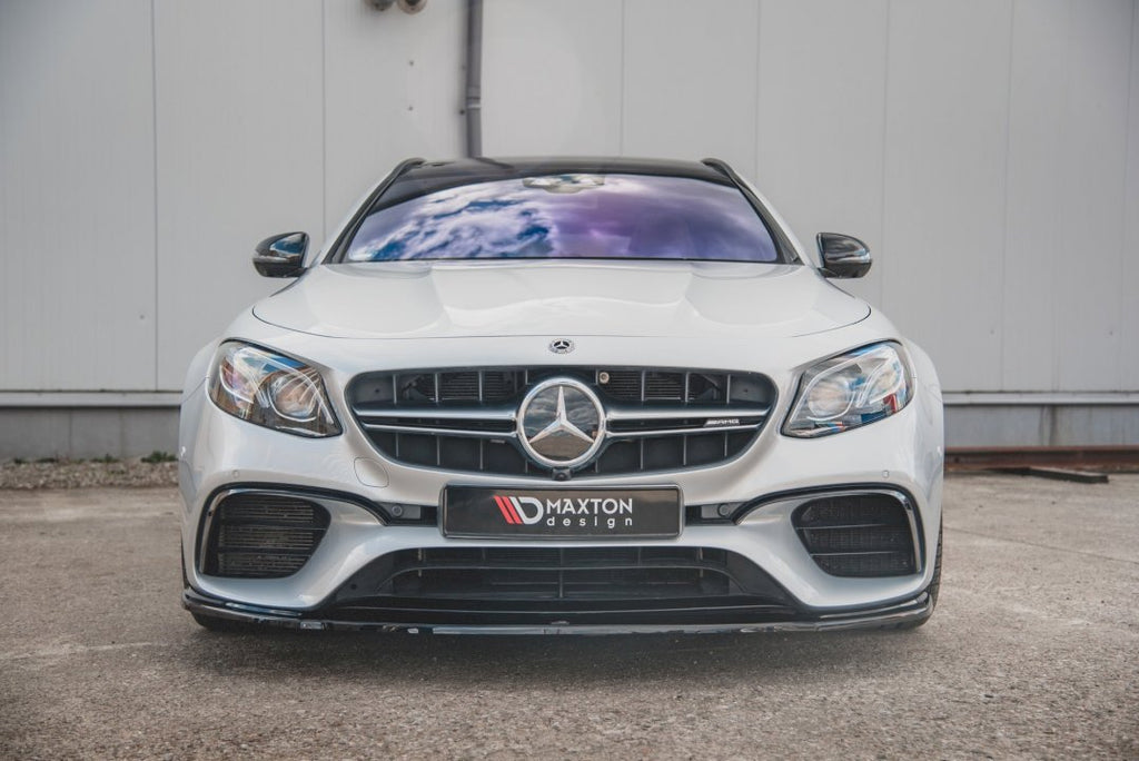 Maxton Design - FRONT SPLITTER V.2 MERCEDES BENZ E63 AMG ESTATE/ SALOON S213/W213