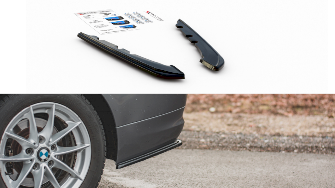 Maxton Design - REAR SIDE DIFFUSERS BMW 3 SERIES E91 FACELIFT (2008-2011)