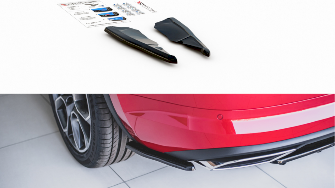 Maxton Design - REAR SIDE DIFFUSERS SKODA KODIAQ VRS (2019-)