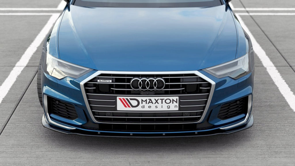 Maxton Design - FRONT SPLITTER V2 AUDI S6/ A6 S-LINE C8 (2019-)