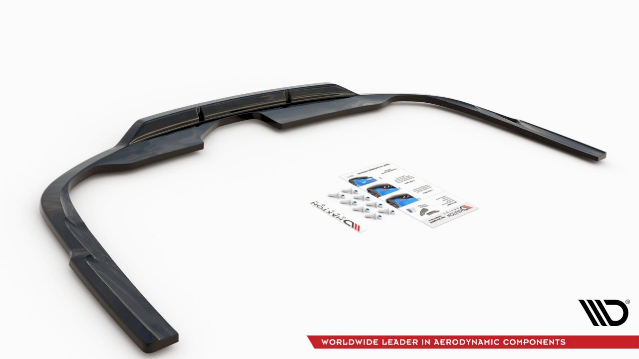 Maxton Design - CENTRAL REAR SPLITTER AUDI A6 S-LINE C8 AVANT (2019-)