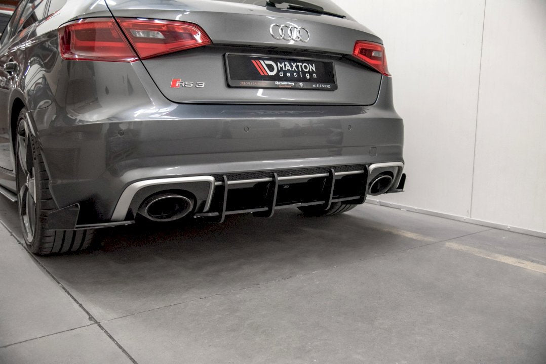 Maxton Design - STREET PRO REAR DIFFUSER V1 AUDI RS3 8V SPORTBACK (2015-2016)