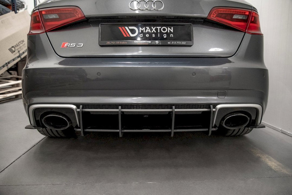 Maxton Design - STREET PRO REAR DIFFUSER V1 AUDI RS3 8V SPORTBACK (2015-2016)