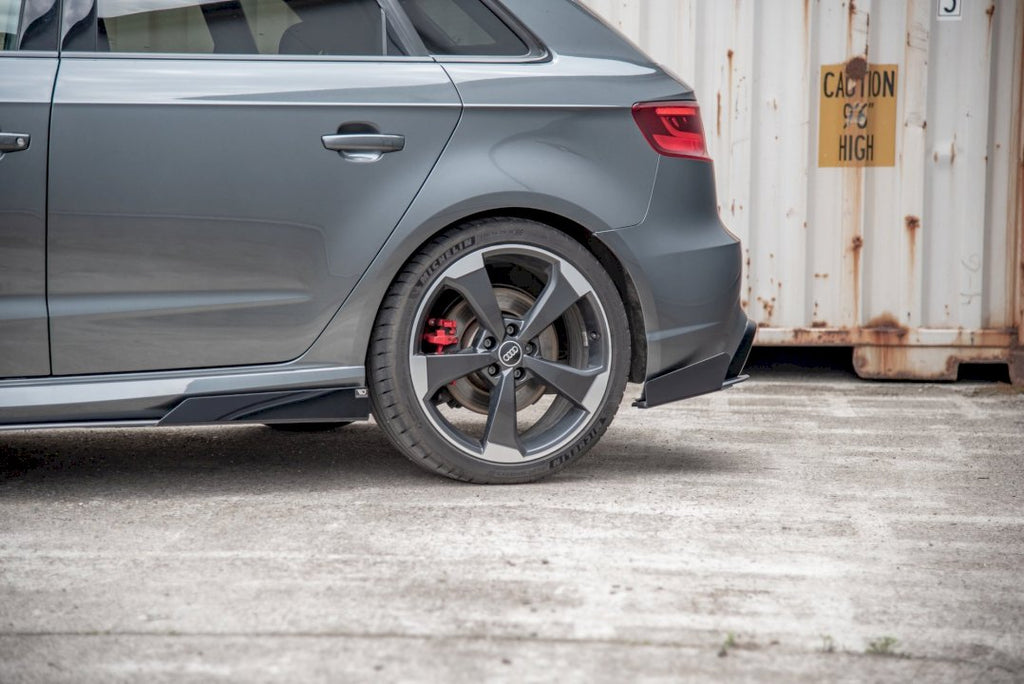 Maxton Design - STREET PRO REAR SIDE FLAPS AUDI RS3 8V SPORTBACK (2015-2016)