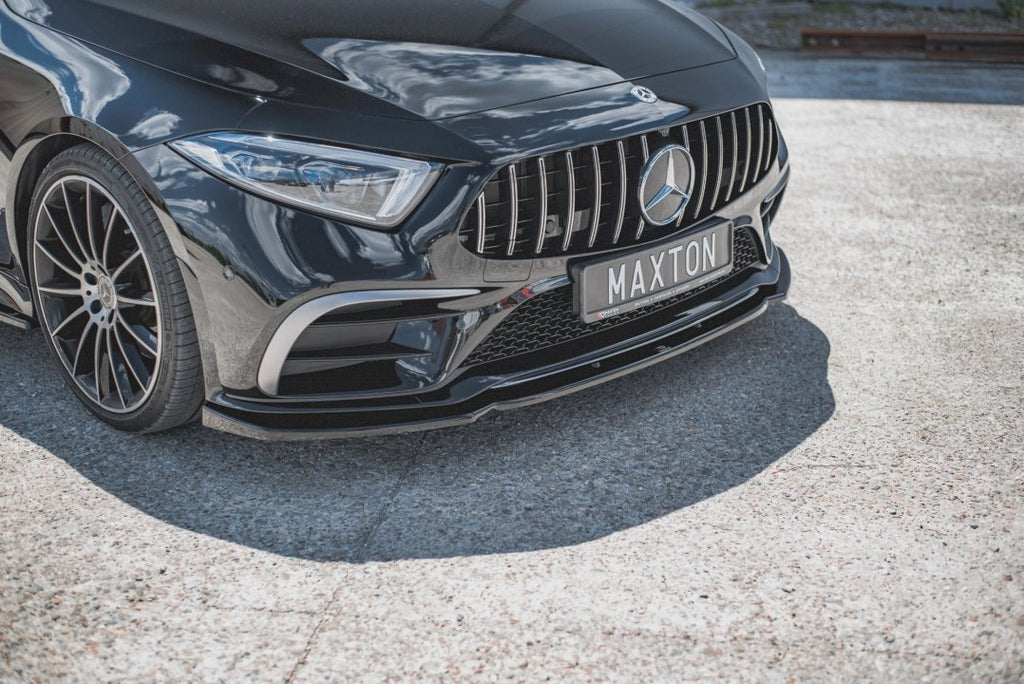 Maxton Design - FRONT SPLITTER V.2 MERCEDES-BENZ CLS AMG LINE / 53AMG C257 (2018-2021)