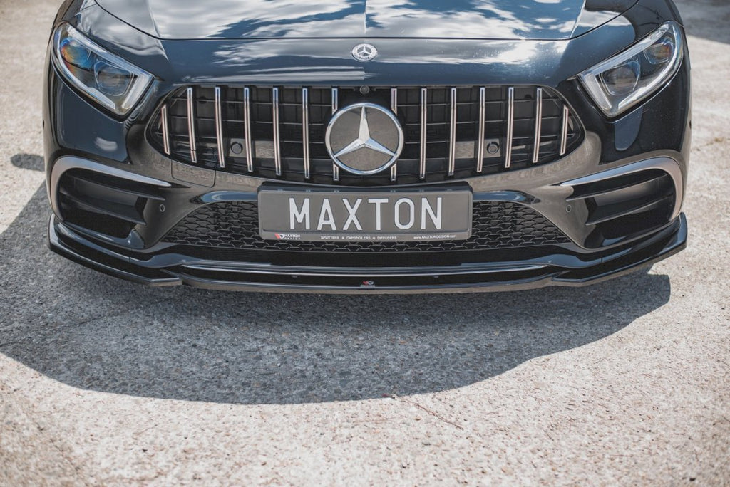 Maxton Design - FRONT SPLITTER V.3 MERCEDES-BENZ CLS AMG LINE / 53AMG C257 (2018-2021)