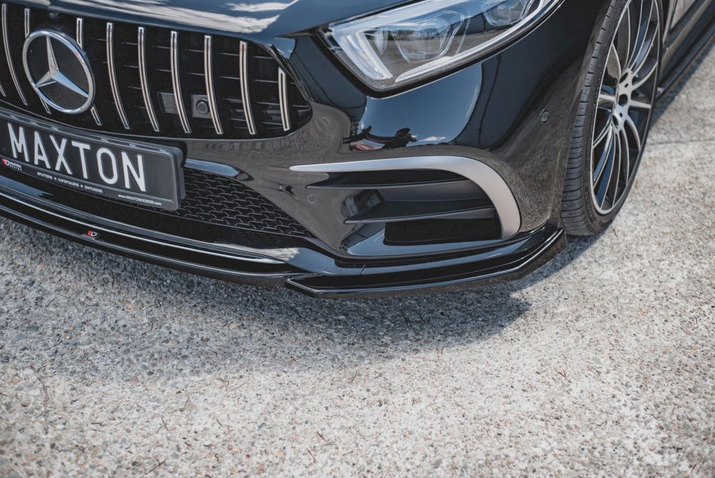 Maxton Design - FRONT SPLITTER V.3 MERCEDES-BENZ CLS AMG LINE / 53AMG C257 (2018-2021)