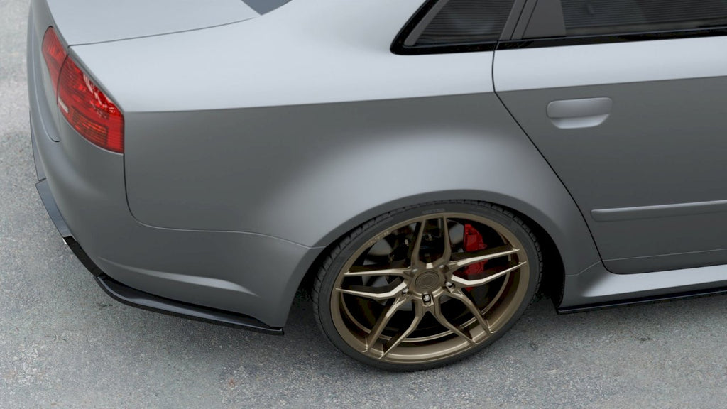 Maxton Design - REAR SIDE SPLITTERS V2 AUDI RS4 B7 (2006-2008)