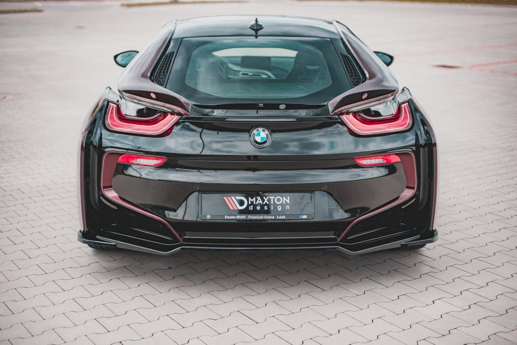 Maxton Design - CENTRAL REAR SPLITTER BMW I8 (2014-2020)
