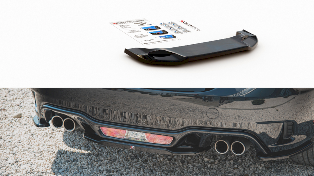 Maxton Design - CENTRAL REAR SPLITTER FIAT 124 SPIDER ABARTH (2017 - 2020)