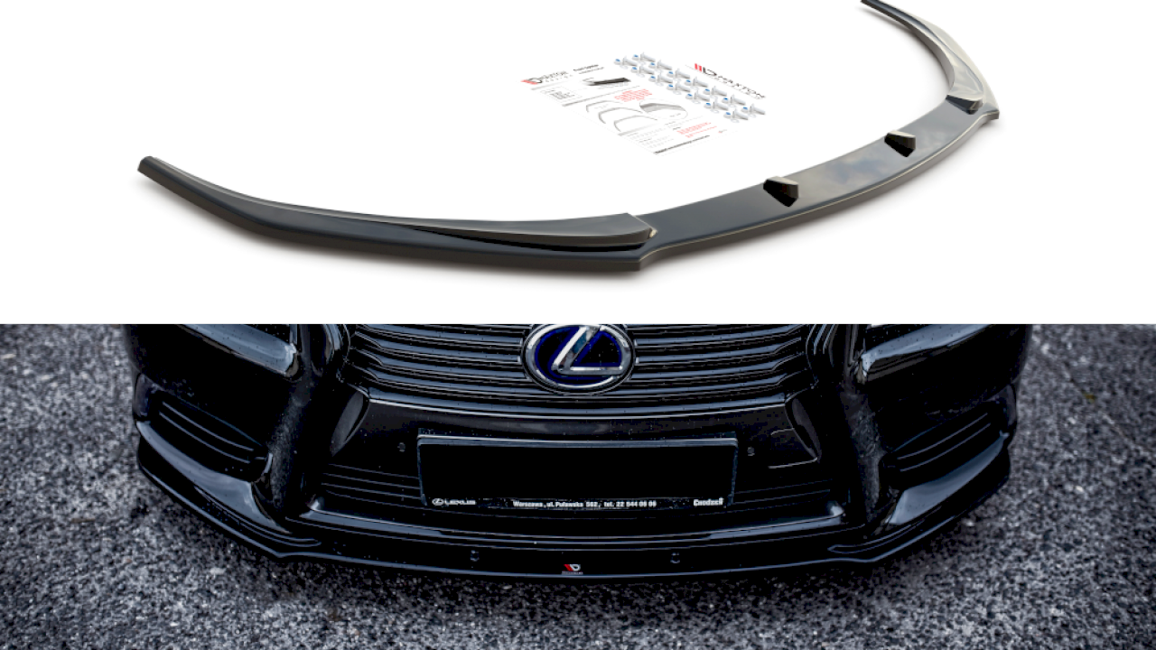 Maxton Design - FRONT SPLITTER LEXUS LS MK4 FACELIFT (2012-2017)