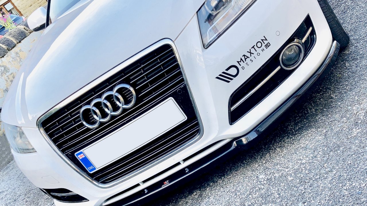 Maxton Design - FRONT SPLITTER AUDI A3 8P FACELIFT (2008-2013)