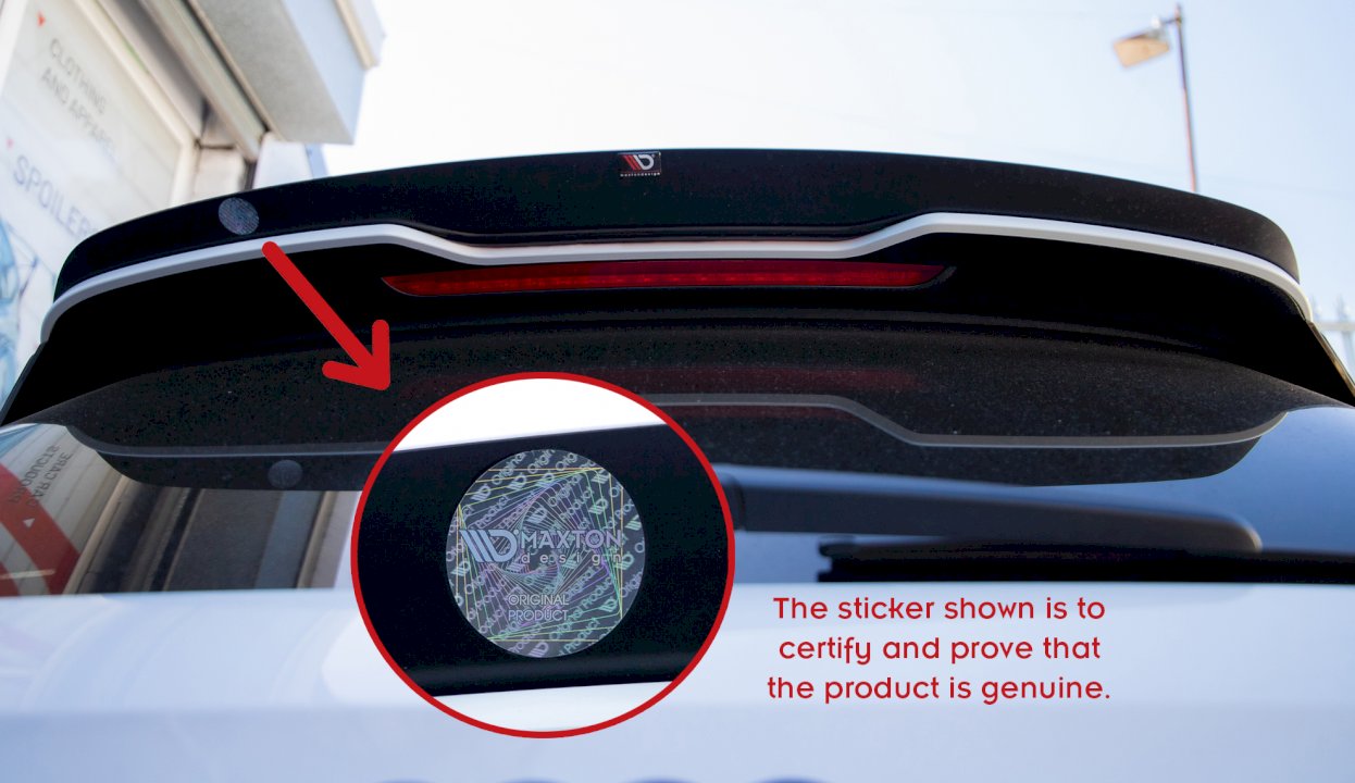 Maxton Design - SPOILER CAP HONDA ACCORD VII TYPE-S