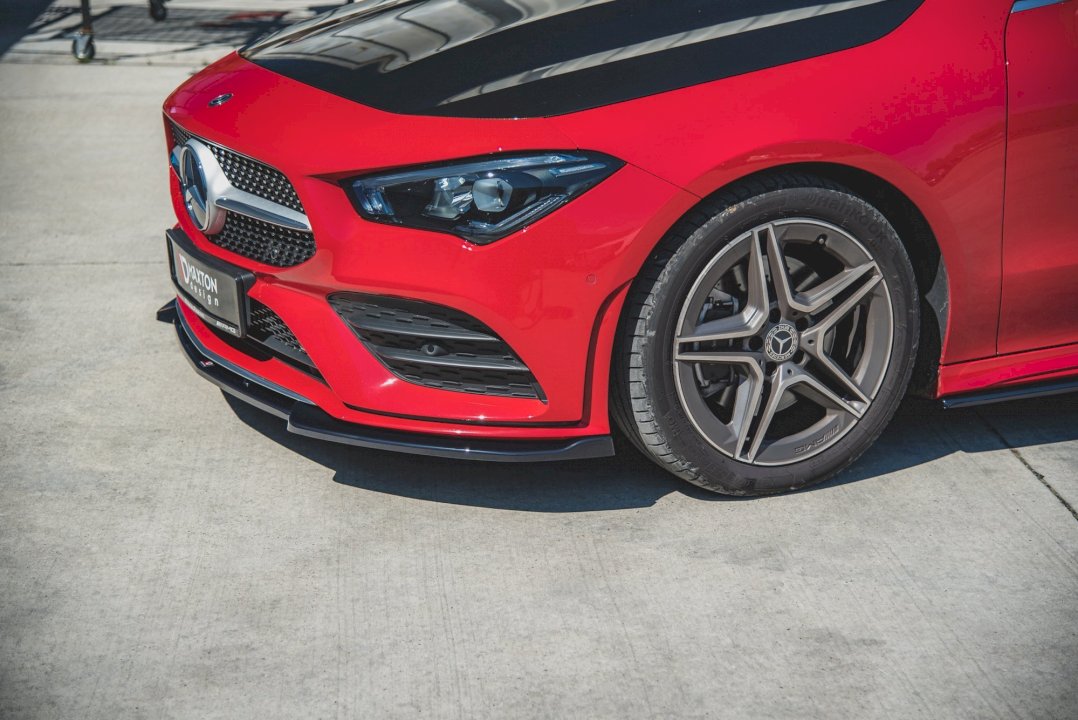 Maxton Design - Front Splitter V.2 Mercedes-Benz CLA A35 AMG / AMG-Line C118