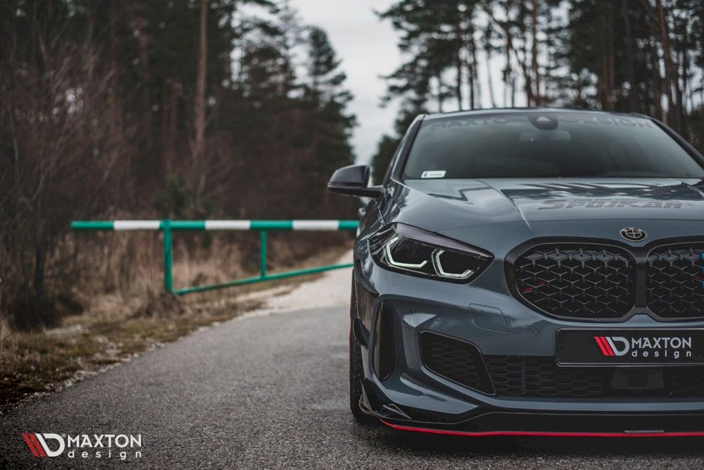 Maxton Design - FRONT BUMPER WINGS (CANARDS) BMW 1 F40 M-PACK / M135I