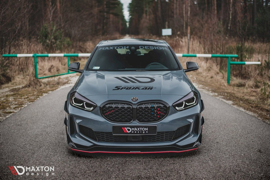Maxton Design - FRONT BUMPER WINGS (CANARDS) BMW 1 F40 M-PACK / M135I
