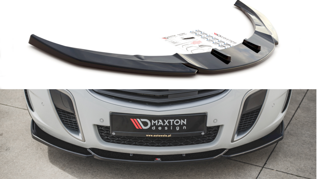 Maxton Design - FRONT SPLITTER V2 OPEL/VAUXHALL INSIGNIA MK1 VXR/OPC FACELIFT (2013-2017)