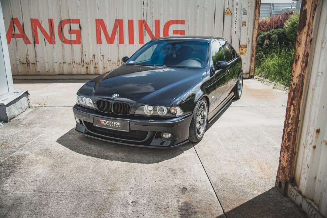 Maxton Design - FRONT SIDE SPLITTERS + FRONT SPLITTER SET BMW M5 / 5 M-PACK E39